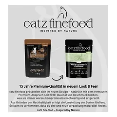 catz finefood Pure Pouch 8 x 85 g, drėgnas maistas katėms — 3 nuotrauka