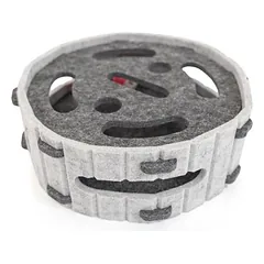 Canadian Cat Company žaislas katėms PLATY, veltinio, L 30 x B 30 x H 9 cm - pilka — 2 nuotrauka