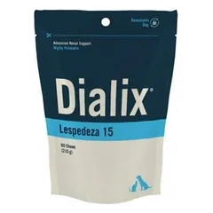Dialix Lespedeza 15 papildas sergant lėtiniu inkstų nepakankamumu katėms ir šunims 60 kramtukų