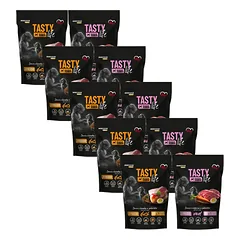 Tasty Dogs Life Junior įvairių skonių želė 10x500g