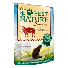 Best Nature Cat Senior drėgnas maistas katėms 16 x 85 g, 80 - 99 g — 2 nuotrauka