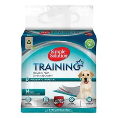 Simple Solution Premium Puppy Training Pads šuniukų paladėliai su InstaShield technologija, 55×56 cm, 14 vnt.