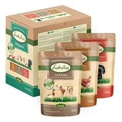 Lukullus šviežio maisto maišeliai Naturkost, drėgnas maistas šunims 6 x 300 g, 200 - 399 g — 1 nuotrauka