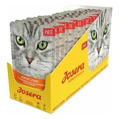 Josera paštetas su vištiena ir špinatais, drėgnas maistas katėms 85 g