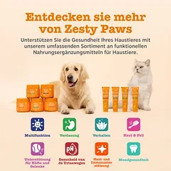 Zesty Paws Scoot Away Anal Gland Support Chews, papildas — 5 nuotrauka