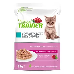 Natural Trainer Kitten & Young drėgnas maistas kačiukams — 4 nuotrauka