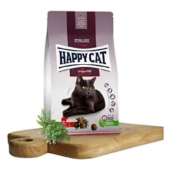 Happy Cat visavertis pašaras sterilizuotoms katėms su jautiena Sterilised Voralpen Rind, 300 g — 2 nuotrauka