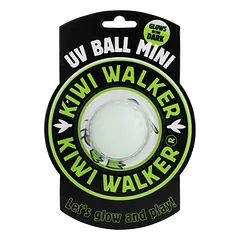 Kiwi Walker Let's Play and Glow UV Ball - šviečiantis kamuolys šunims, šviečia tamsoje, Mini — 3 nuotrauka