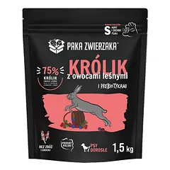 GYVŪNŲ PAKETAS Seventh Heaven sausas maistas triušiams su miško gėrybėmis S 1,5kg