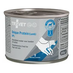 Trovet Dog/Cat Unique Protein (Lamb) UPL 200 g - konservai šunims ir katėms