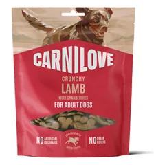 CARNILOVE Lamb with Cranberries skanėstas šunims su ėriena 200 g