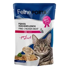 Feline Porta 21 maišeliai, drėgnas maistas katėms 6 x 100 g