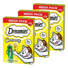 DREAMIES Kreminis su sūriu ir katžole 36x10g