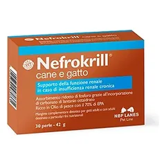 NEFROKRILL papildas inkstų funkcijos palaikymui 60kaps.