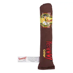 Yeowww! Cigaras Katės Žaislas - katės žaislas su ekologiška katžole, cigaro forma, Brown / 16cm — 2 nuotrauka