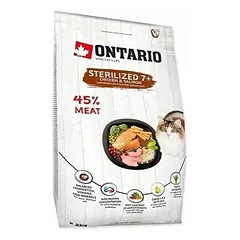 Ontario Cat Senior Sterilised 7+ Chicken & Salmon 2 kg