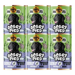 Good Dog Upėtakis ir šernas 6x400g