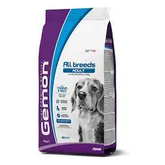 Gemon Dry Dog Medium Adult sausas maistas vidutinio dydžio veislių šunims su tunu ir ryžiais, 3 kg