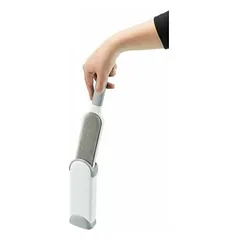 TRIXIE pūkų šepetys su valymo pagrindu, 33 cm, (pakuotė 3)