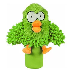 Dog toy Oohoo bottle squeaker 27cm green