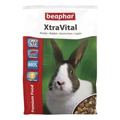 Triušių ėdalas - Beaphar Xtra Vital triušių ėdalas, 2,5 kg