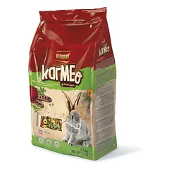 KARMEO PREMIUM visavertis pašaras triušiams 2,5kg