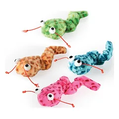 Trembling Worm vibruojantis žaislas katėms, 17 cm