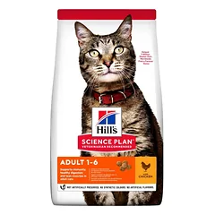 Hills Science Plan Feline Adult ėdalas katėms su vištiena
