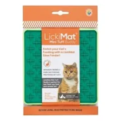 Laižymo kilimėlis LickiMat Cat Buddy Tuff, žalias