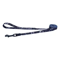 ROGZ Fusion Classic juodas pavadys 1.8m