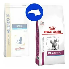 Royal Canin Vet VD Renal Special veterinarinis maistas katėms 0.4kg — 2 nuotrauka