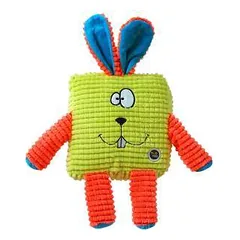 Pliušinis žaislas - Placek Toy. Be Fun Toy CALYPSO senjorams, žalias kvadratas, 17,5 cm