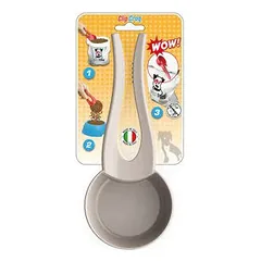 Georplast Clip-Croq maisto kaušelis su segtuku, 33x18x6 cm — 3 nuotrauka