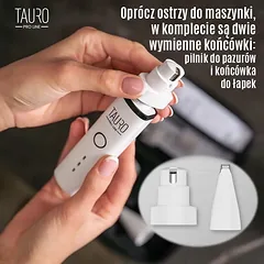 Tauro Pro Line 2-in-1 plaukų kirpimo mašinėlė ir dildė — 3 nuotrauka