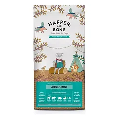 Harper and Bone Wild Mountain  sausas maistas suaugusiems mažų veislių šunims, 2 kg