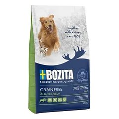 Bozita Dog Purely Adult Grain Free su briedžiu, sausas maistas šunims, Ekonominė pakuotė: 2 x 2,5 kg — 3 nuotrauka