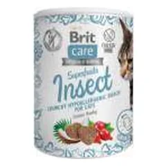 Brit Care Cat Superfruits Insect begrūdis skanėstas katėms, 100 g
