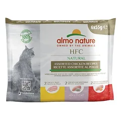 Almo Nature HFC Natural Pouch 6 x 55 g drėgnas maistas katėms — 4 nuotrauka