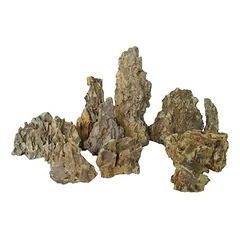 Aqua Della Aquarium Dekoration Calari Rock beige