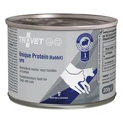 TROVET Unique Protein Rabbit UPR šunims ir katėms triušiena 200 g
