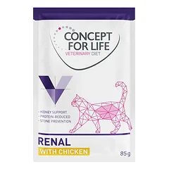 Concept for Life Veterinary Diet Renal su vištiena, drėgnas maistas katėms — 2 nuotrauka