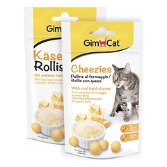 GimCat Cheezies skanėstai katėms su sūriu 2×50 g
