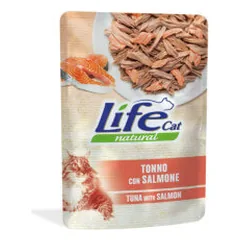 Life Cat guliašas su lašiša katėms, 70 g parduotuvėje vet1.lt