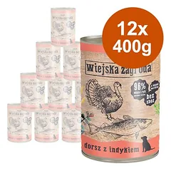 Wiejska Zagroda Dog 12 x 400 g