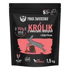 Paka Zwierzaka - Septintas dangus - Triušis su miško gėrybėmis 1,5kg
