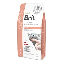 Brit GF Veterinary Diets Cat Renal sausas maistas katėms 5 kg