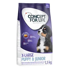 Concept for Life X-Large Puppy & Junior sausas maistas šuniukams, 1,5 - 2,9 kg — 2 nuotrauka
