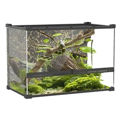 PawHut terariumas, 50L x 30B x 35H cm|be akmeninės galinės sienos — 2 nuotrauka