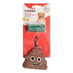 Camon “POO” maišelių laikiklis šunų ekskrementams su 15 maišelių