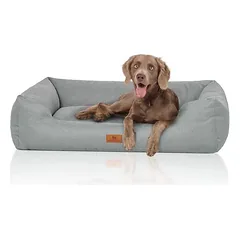 Knuffelwuff guolis šunims Emma iš velūro, pastelinių spalvų, Mažiems 5–10 kg — 4 nuotrauka